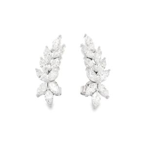 Marquise Climber Earrings